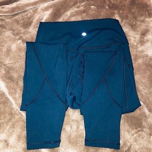 NWOT Lululemon In Movement 7/8 SZ:6 Nocturnal Teal